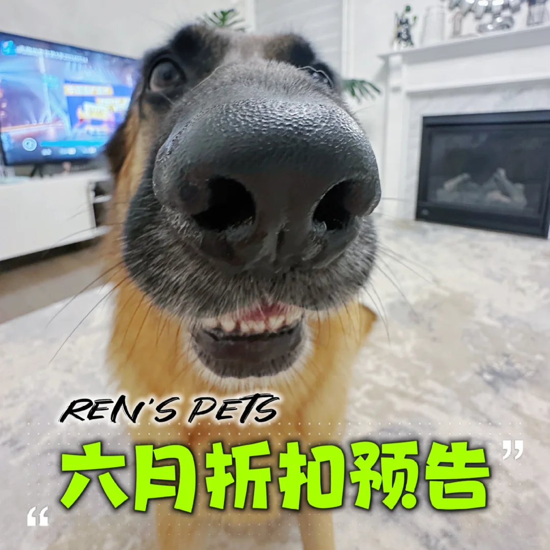 Ren’s Pets 六月$10🔪折扣预告