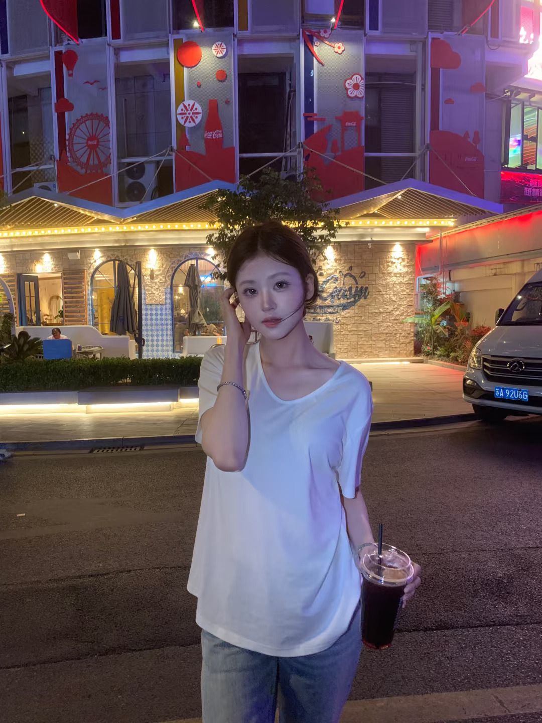 最近天气遛弯好舒服！