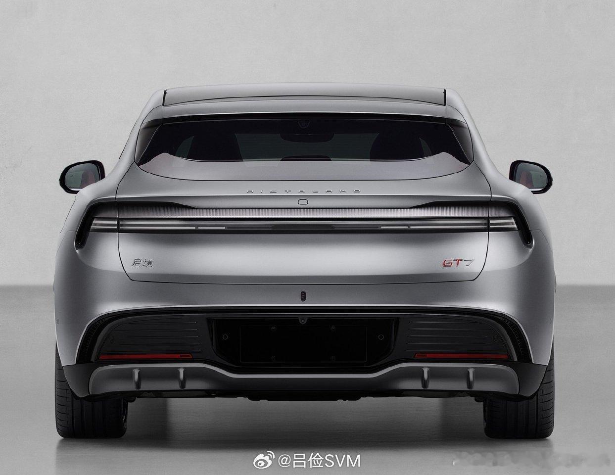 启境GT7工信部公示 更多信息释放出来了。我说过的，这种类型的车，不单单是要做性