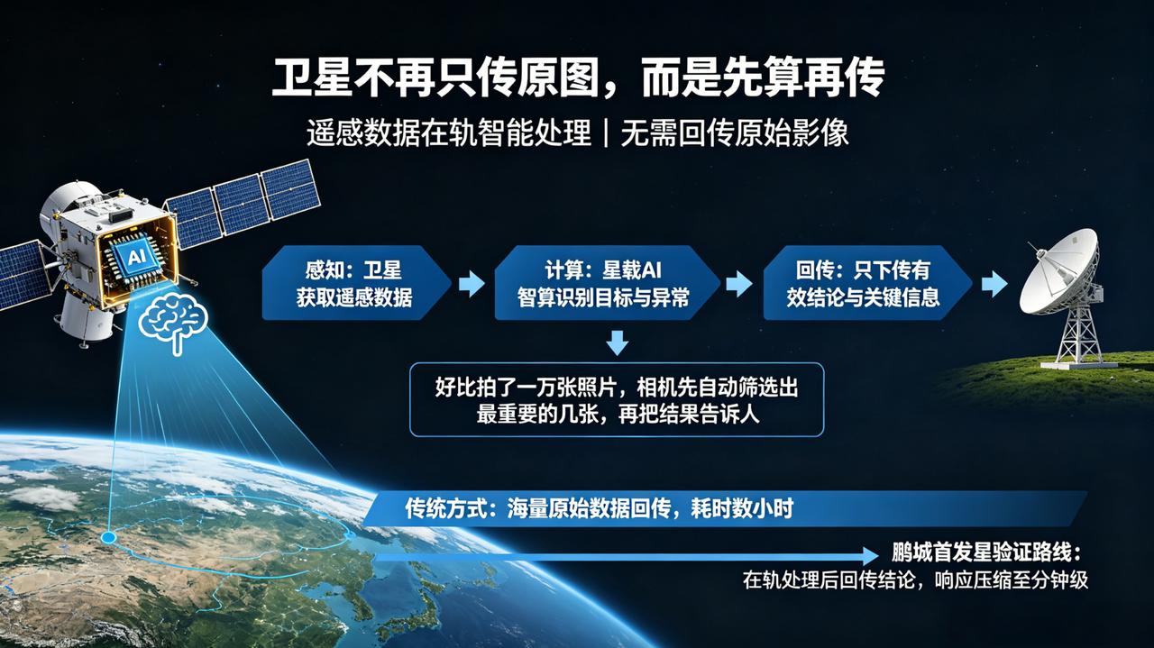 国内首次！把整套5G核心网直接搬上太空，鹏城首发星成功发射，太空卫星不再只是单纯