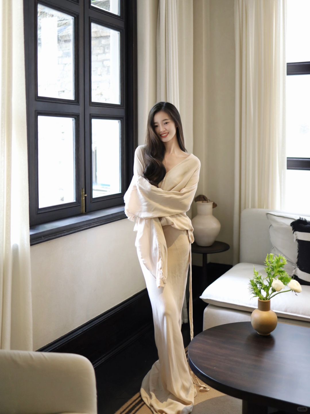 朋友说我看起来很温柔！