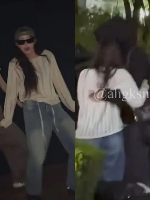 曝休宁凯文夏奈尔一起喝酒 ​​​ 网友扒出和TXT休宁凯一起喝酒的女生是FIFT