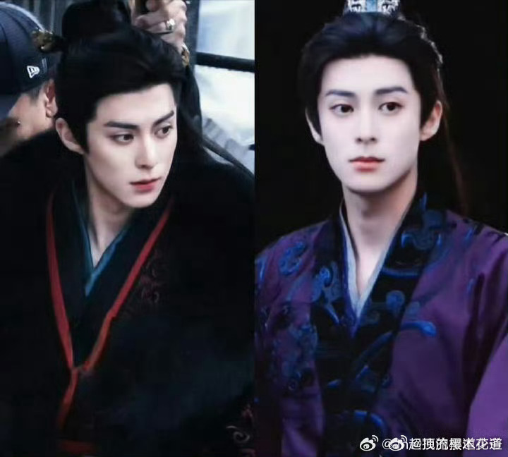 王鹤棣紫衣少年谢景行这个谢景行很有少年气，感觉王鹤棣版谢景行成品会有惊喜。 