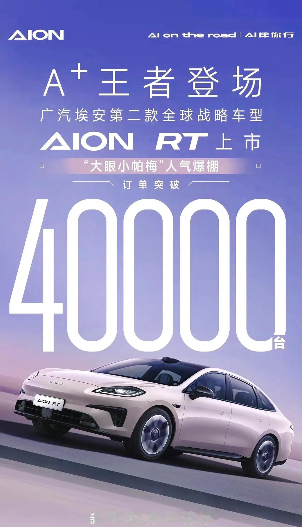 AION RT，官方称呼这款车叫「大眼小帕梅」大家看看像吗？AION广汽埃安ai