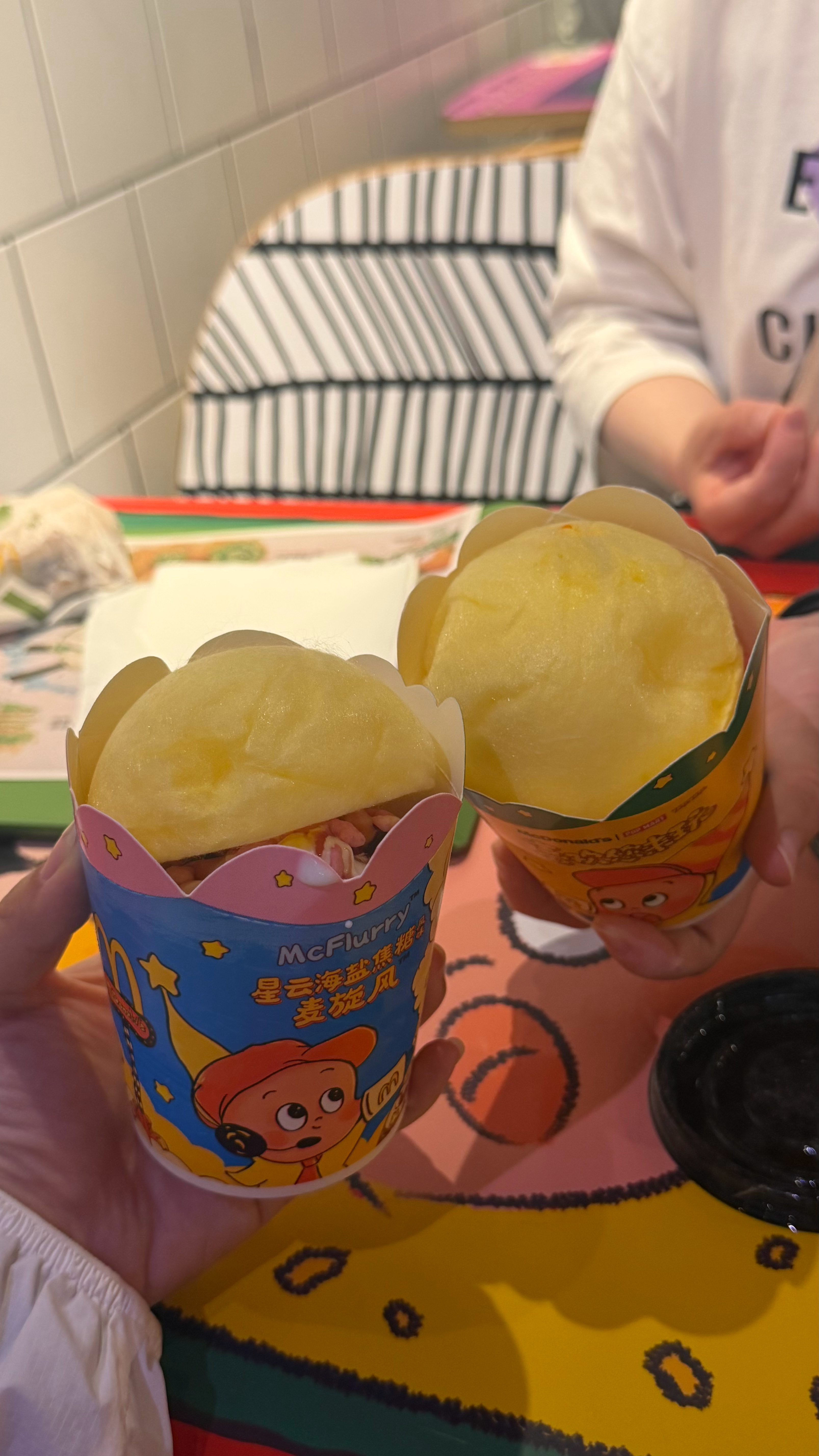 吃到棉花糖麦旋风惹
