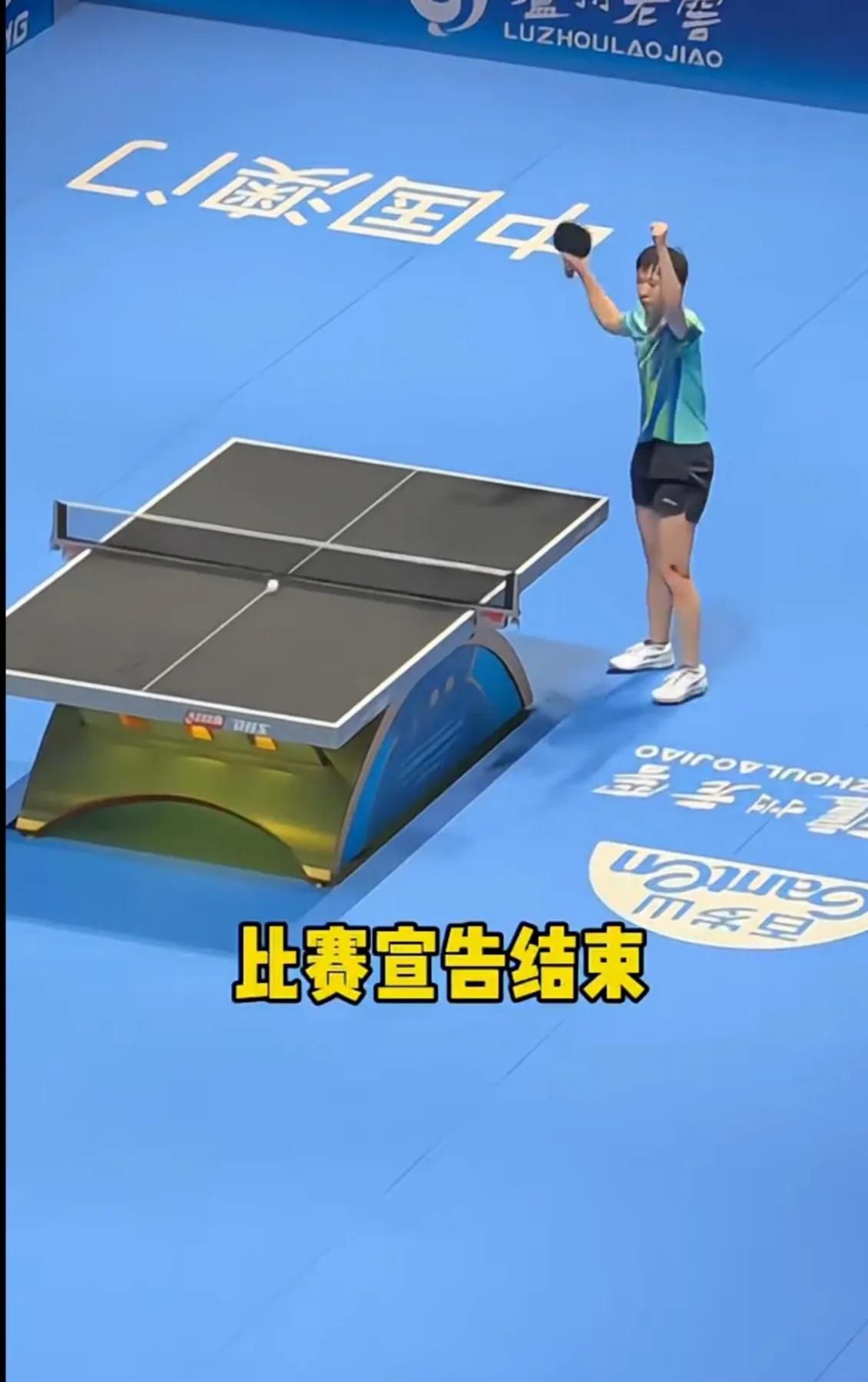 王曼昱这波操作直接给日本选手打哭了！

澳门世界杯上，先是4-0横扫伊藤美诚，把