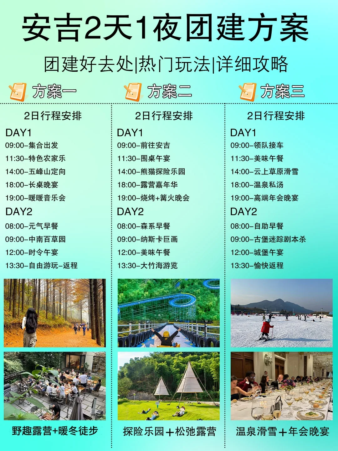 后悔没早点刷到！安吉入冬③大团建玩法