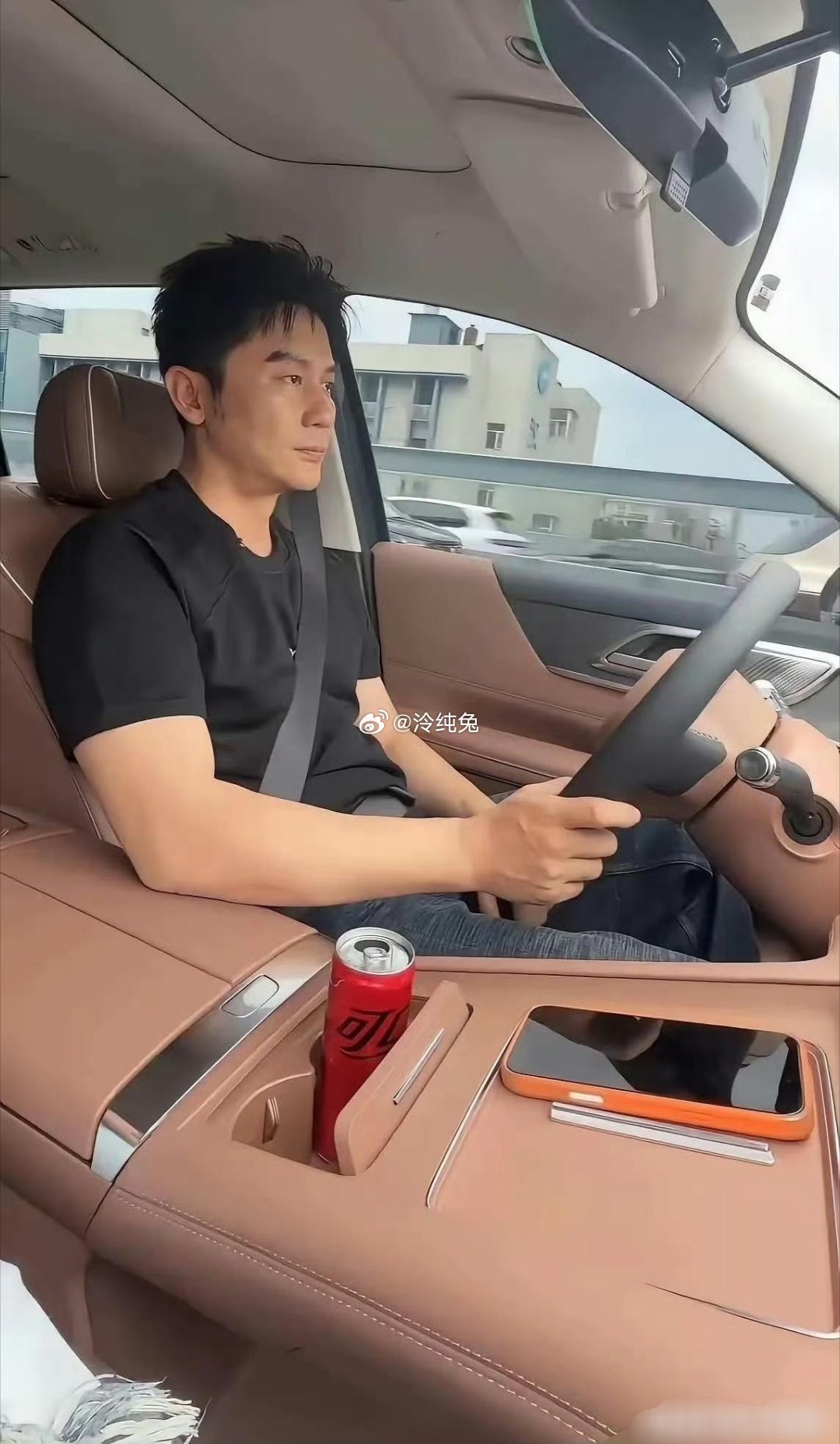 李晨开的什么车啊，看上去内饰非常豪华 