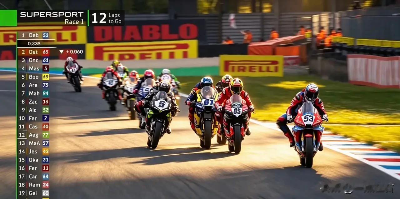 憾失领奖台!张雪机车荷兰站第四,中国红燃炸世界赛道
北京时间4月18日,WSBK