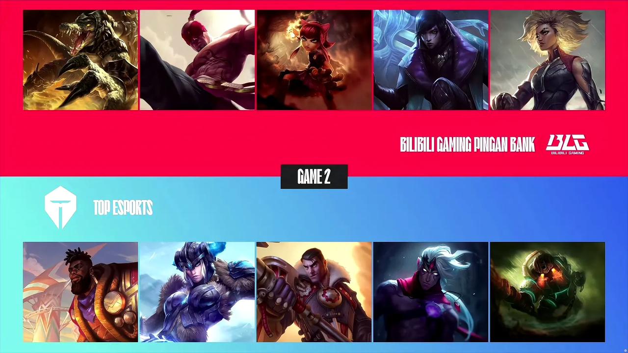  【BLG vs TES】第二局

MVP: Rookie (杰斯)
蓝色方胜率