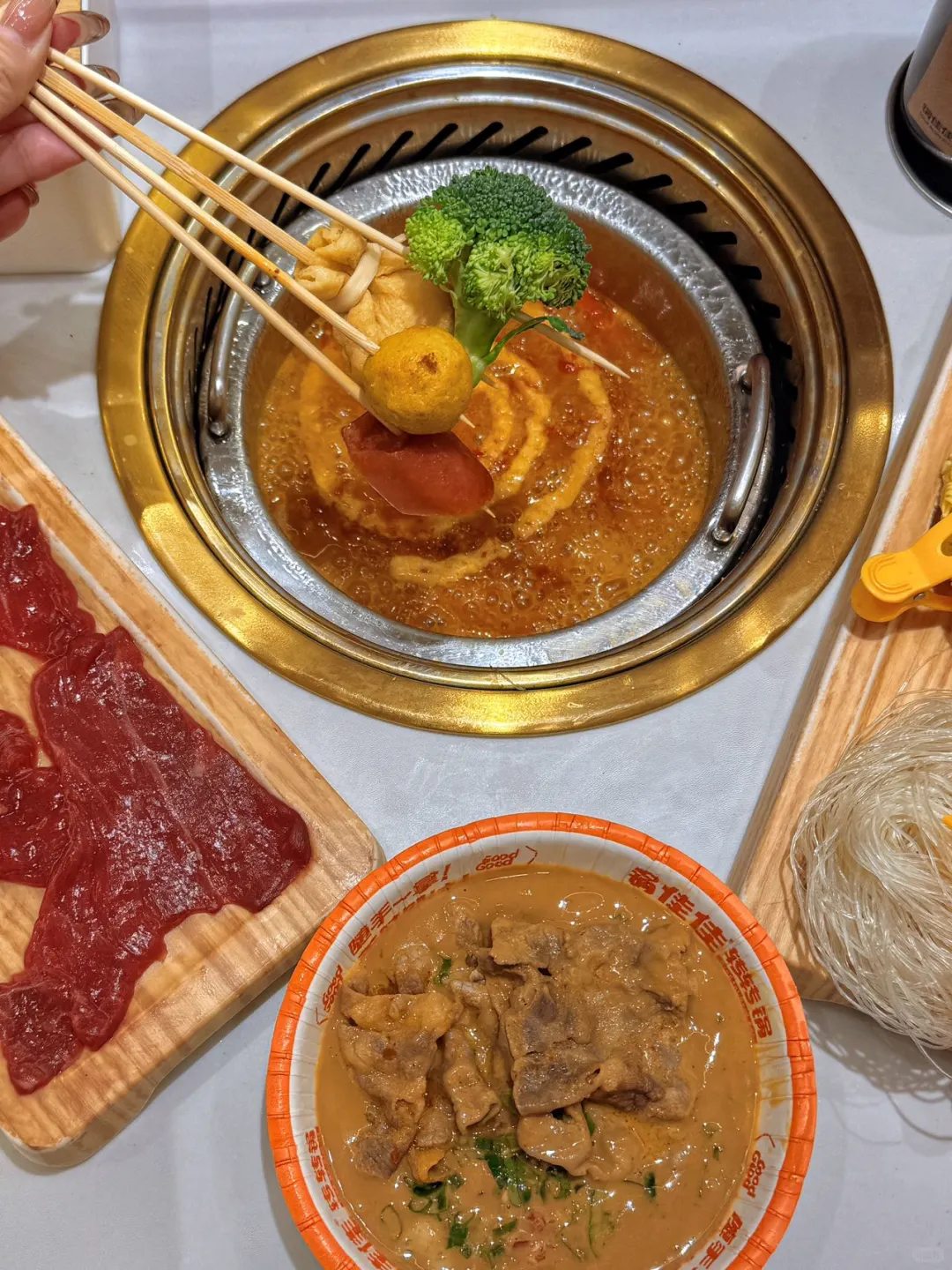 1r起！这才是天津打工人喜欢的一人食小火锅…