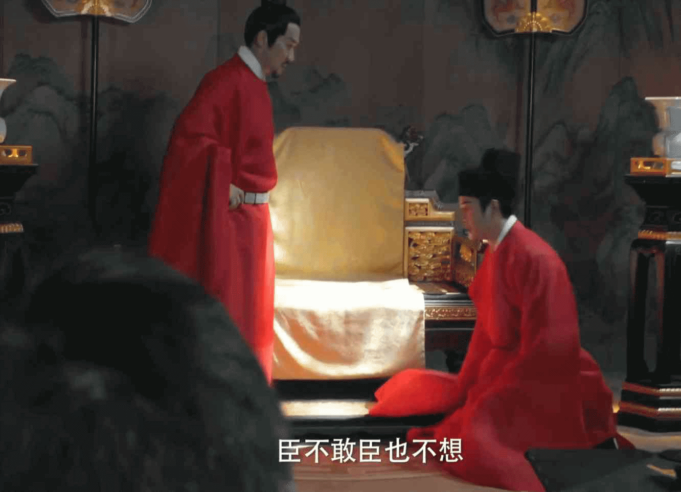 鹤唳华亭现在回味起来，不可怜萧定权，最喜欢的还是渣爹，黄老师这剧帅爆了