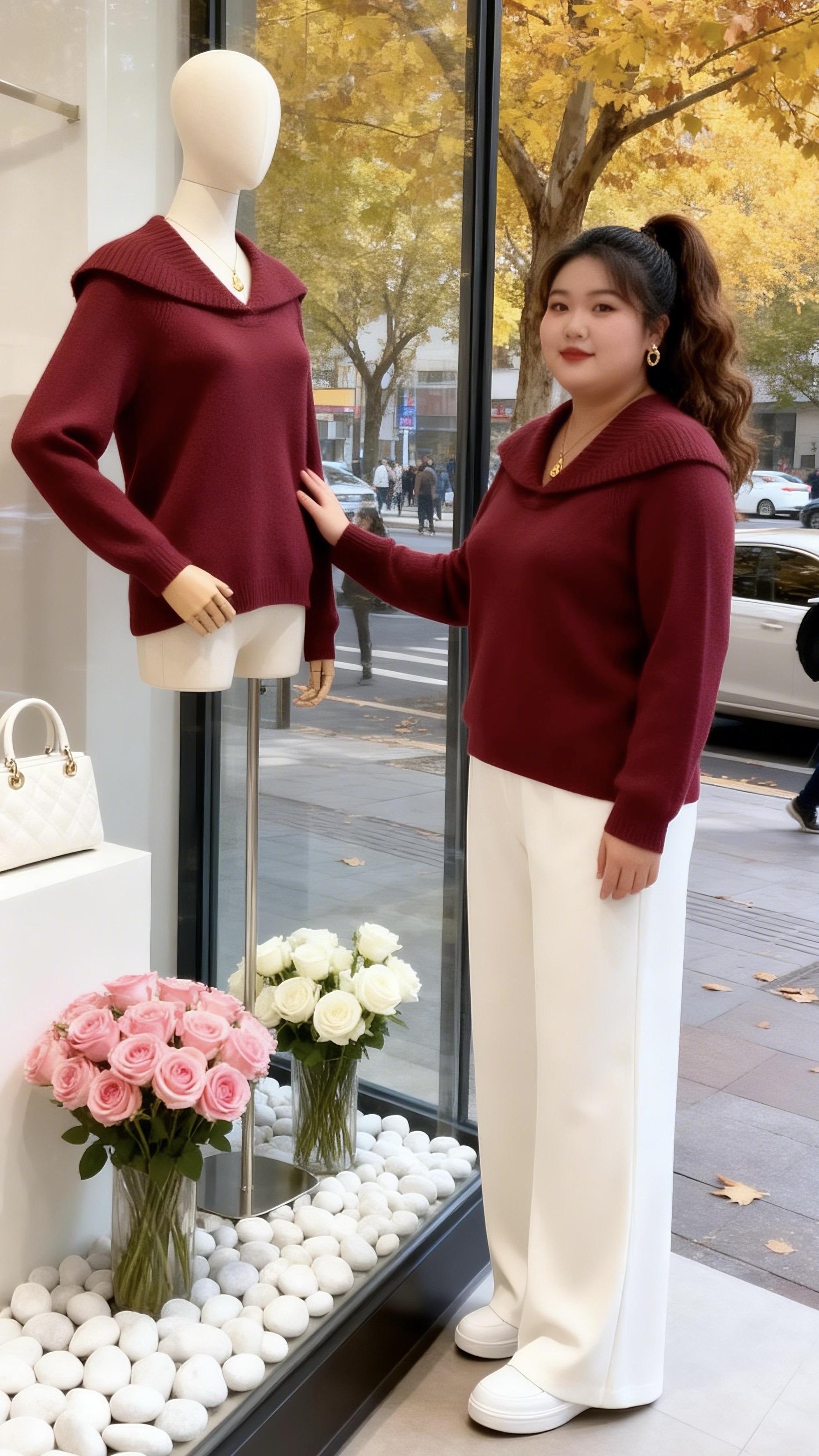 氛围感拉满的冬日穿搭不能错过的双12必买清单 梨形身材穿搭 大码女装 显瘦穿搭