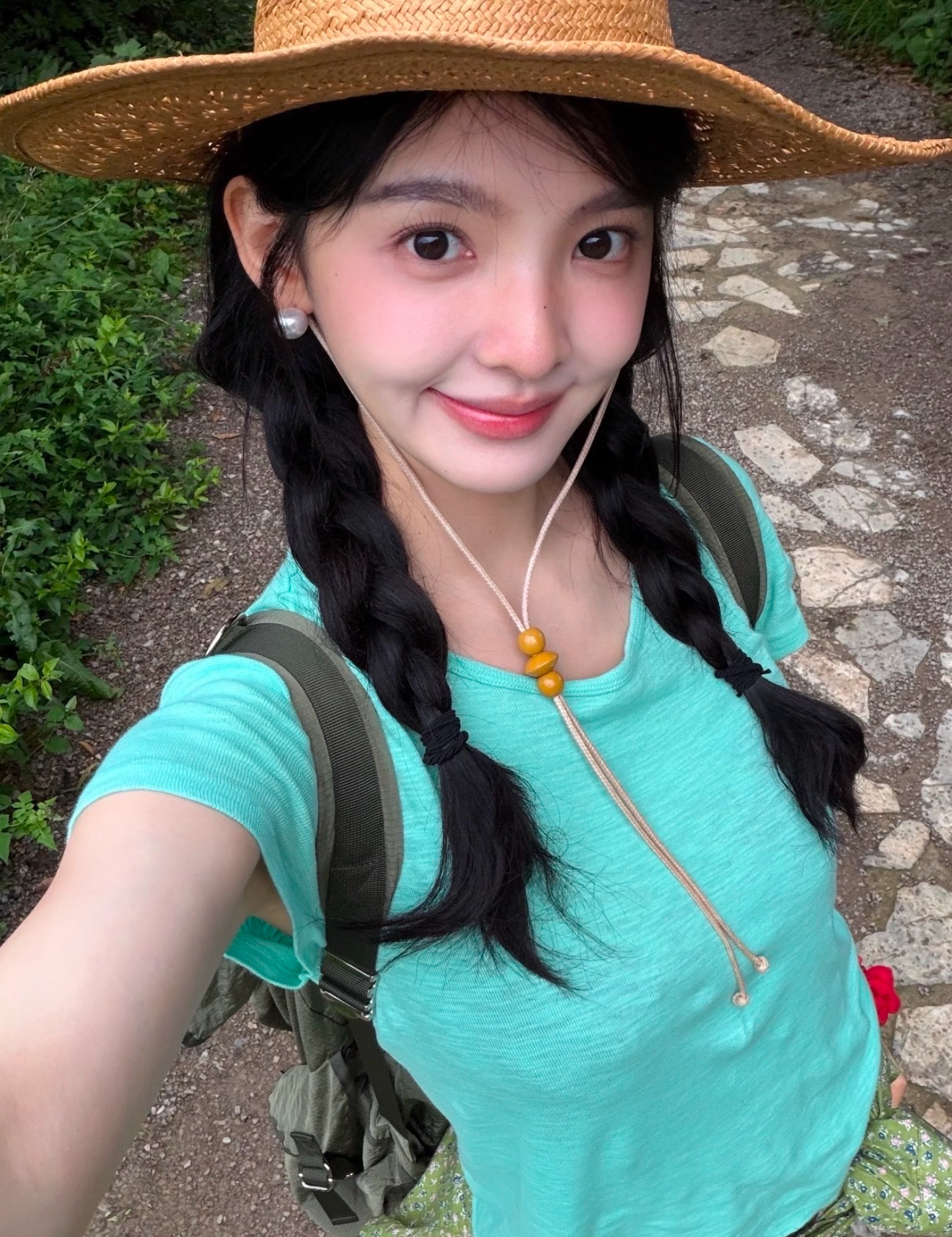 章若楠每一张笑容都甜在心中 