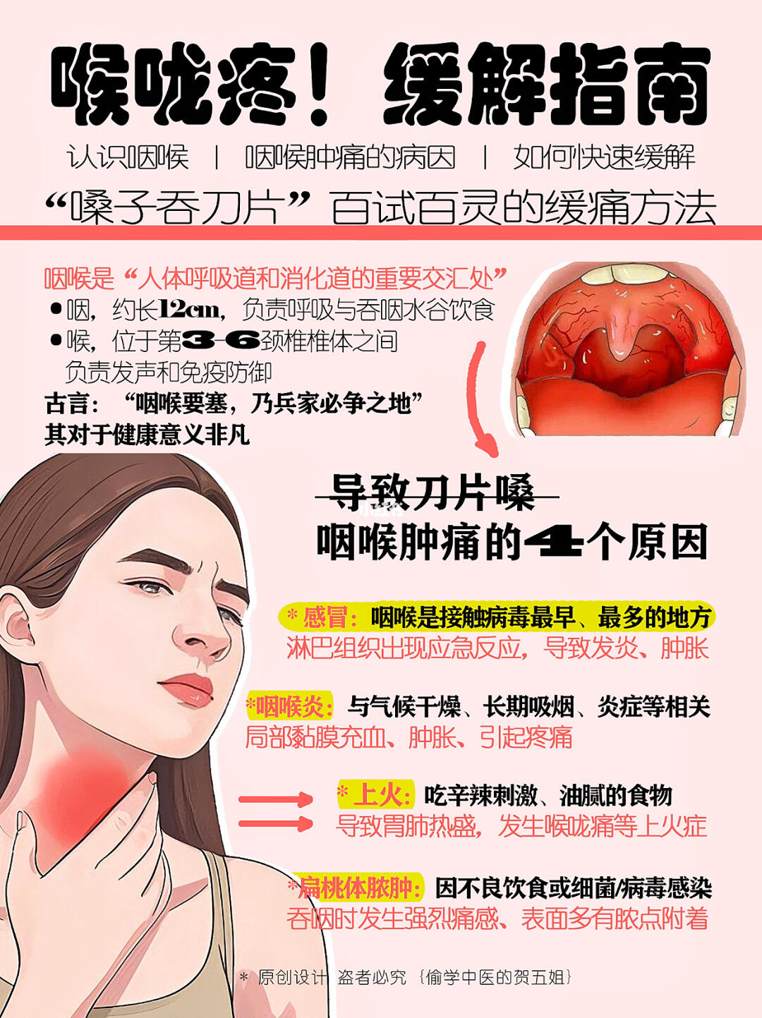 喉咙冒火别慌❗️鱼腥草来当 “灭火队长” 🧯🔥