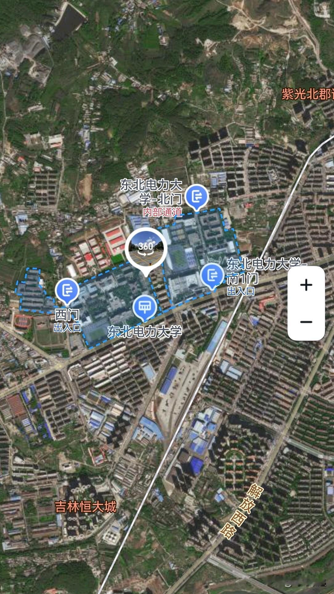 吉林省，从教育付到东北电力大学1是拔提用重吗？
东北电力大学，位于吉林市，前身是