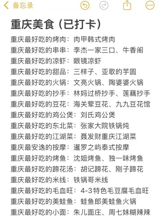 外地人来重庆不知道吃什么？直接抄作业!