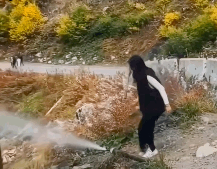 美女笑收的很到位