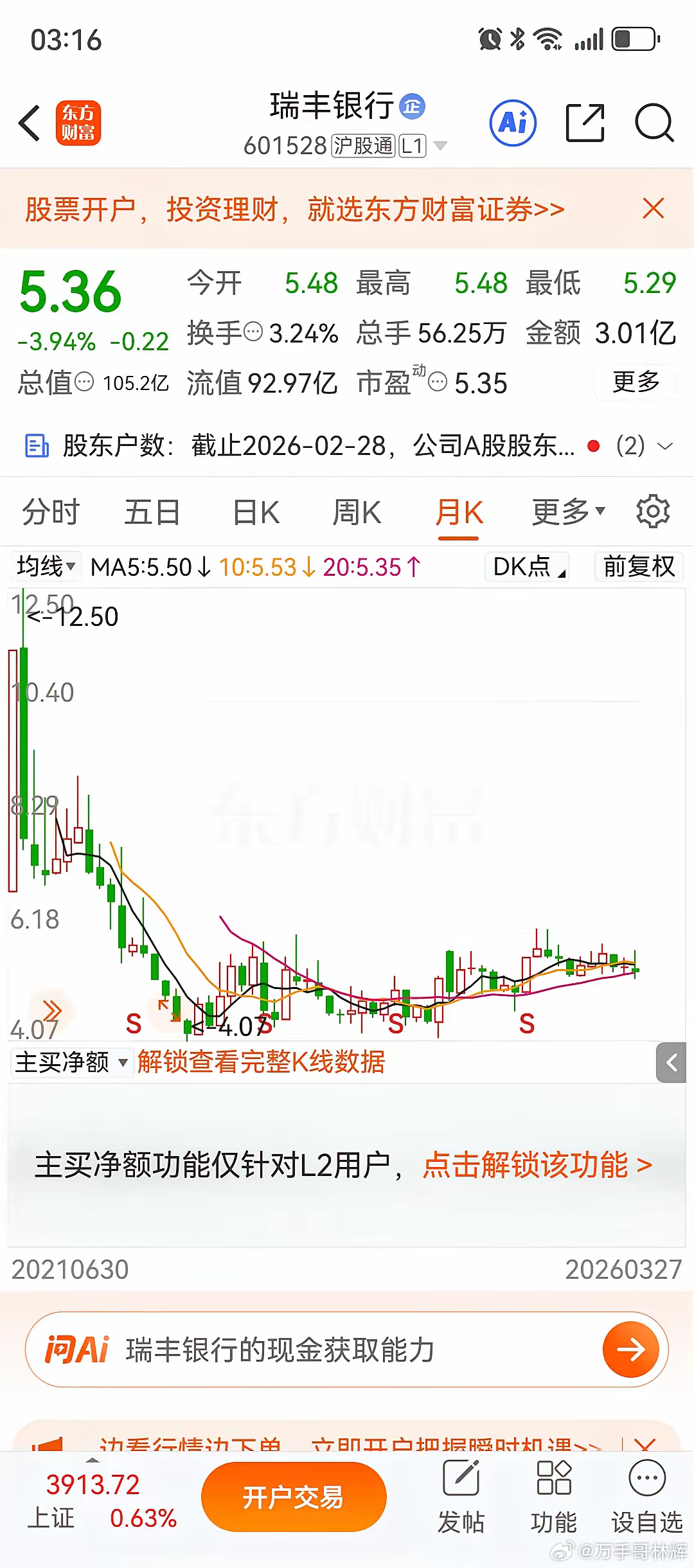 瑞丰银行年报，吓到你了吗？昨天晚上瑞丰银行发布了2025年度报告。营收同比增长0