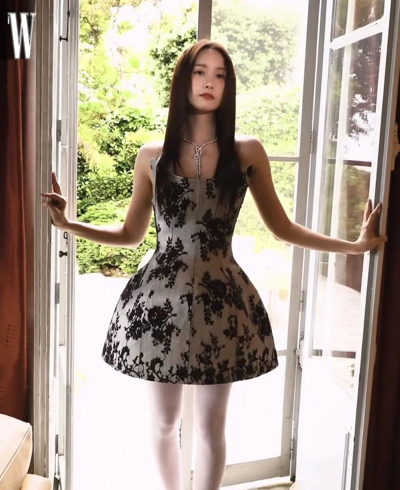 林允儿美图分享2，林允变美 林允清冷白月光 林允美人鱼 林允豹纹 允儿