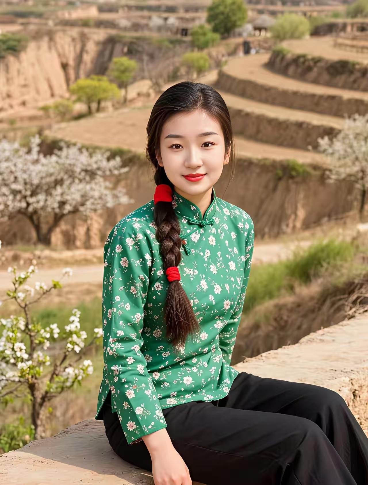 四块玉·山村贫况
垄亩寒，天时难，
九岁荒枯少丰年。
清贫度日常节俭，
罗绮欢，