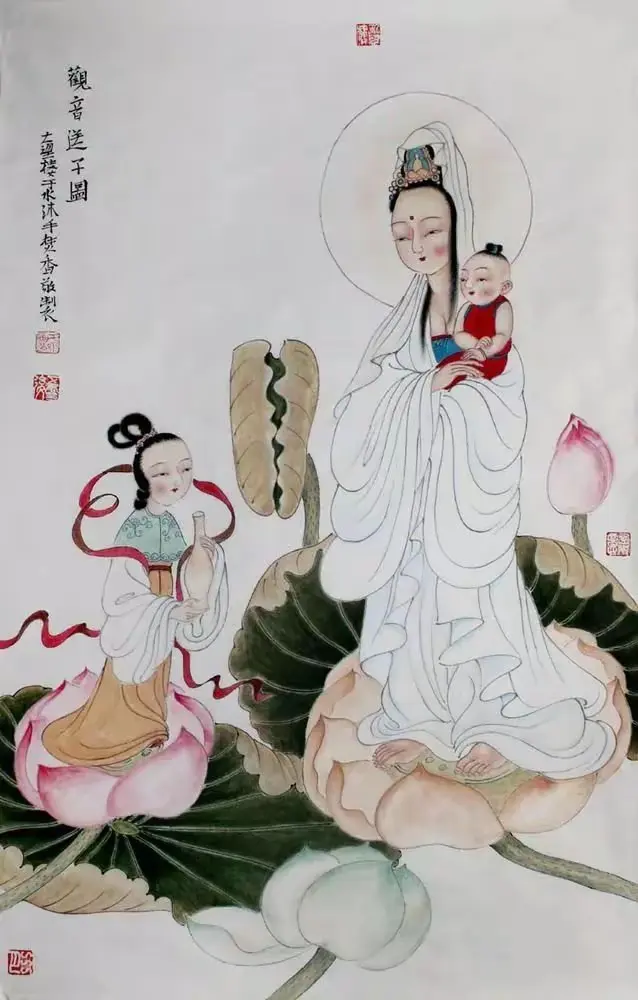 中国新文人画派重要画家于水（1955～北京人）的作品