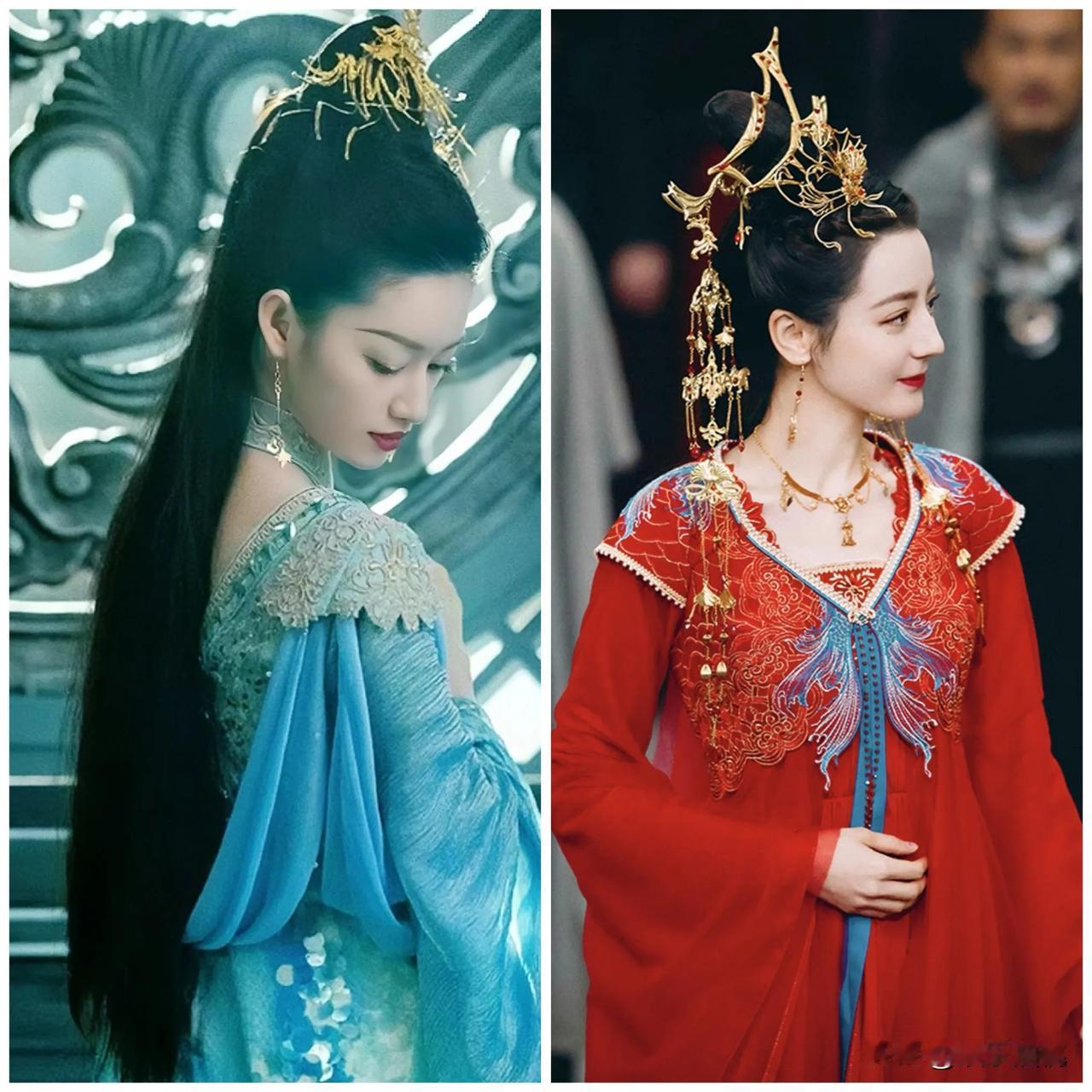 郭晓婷有个毛病：跟谁搭戏，最后火的都是她。

《与君初相识》，迪丽热巴是女主。她