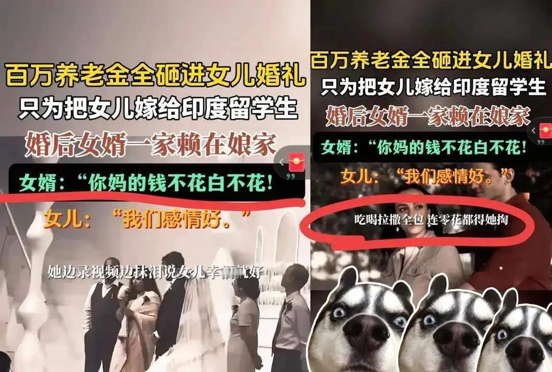 上海张阿姨砸120万给女儿办中印混搭婚礼，还把印度亲家接来上海长住，头两个月视频