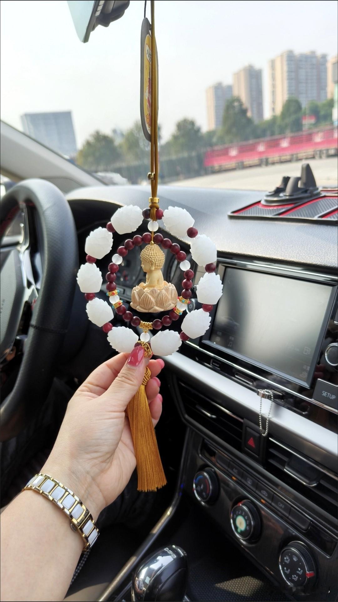 买的车挂件
服役仅3天就下岗
附带张20元罚单纪念😭