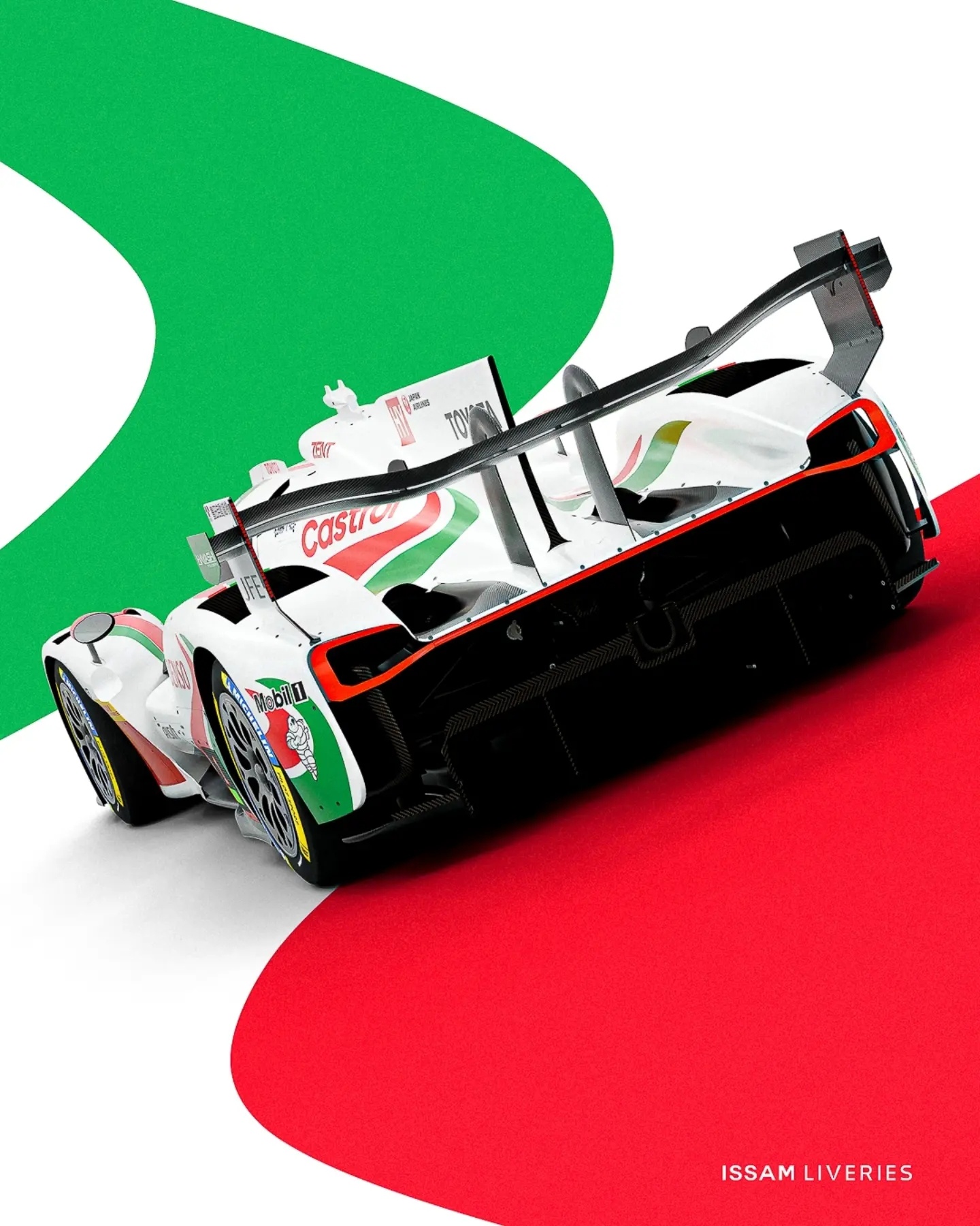 Toyota TR010 Hybrid x Castrol ⚪🟢🔴丰田在上世