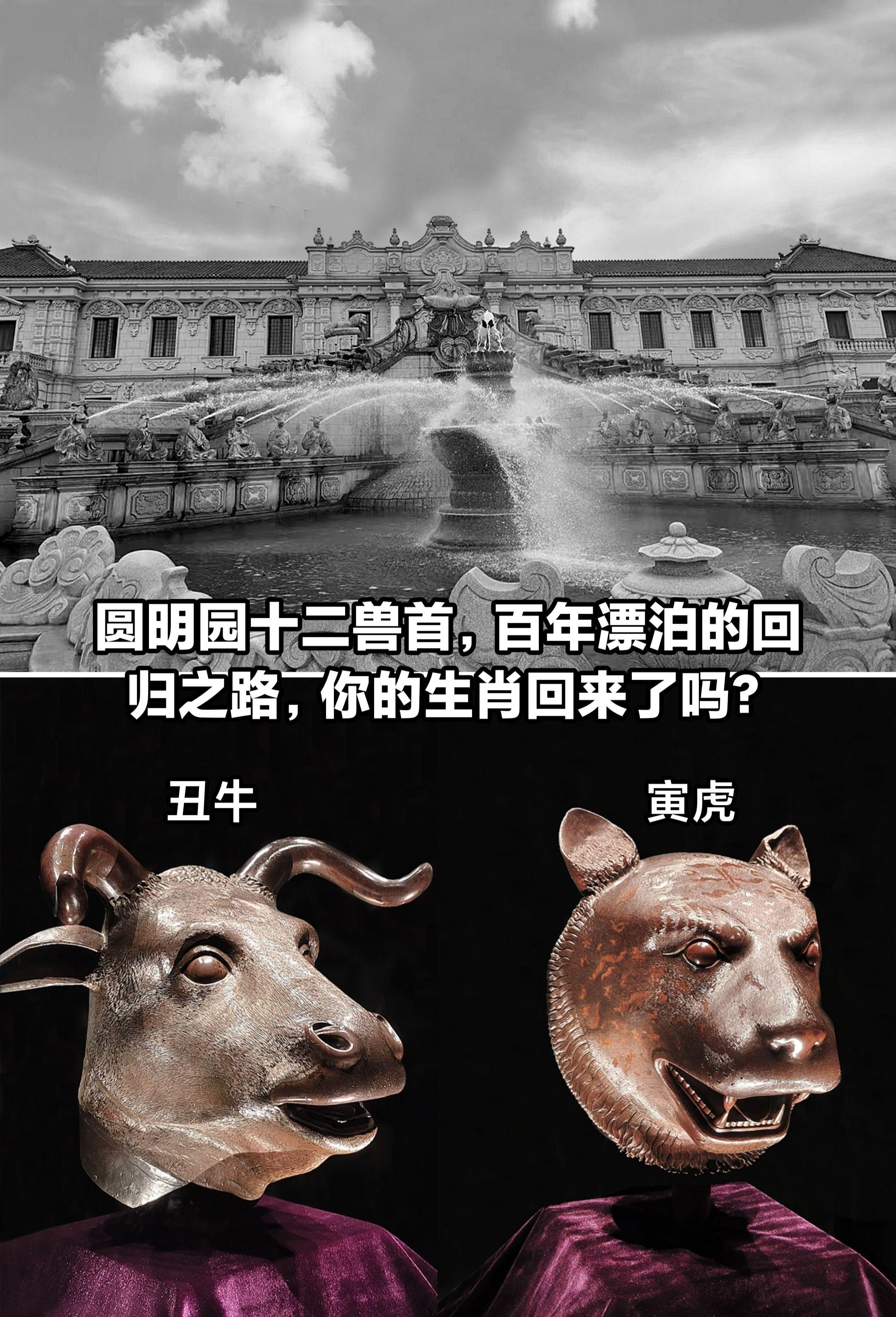 十二兽首，你的生肖回来了吗？