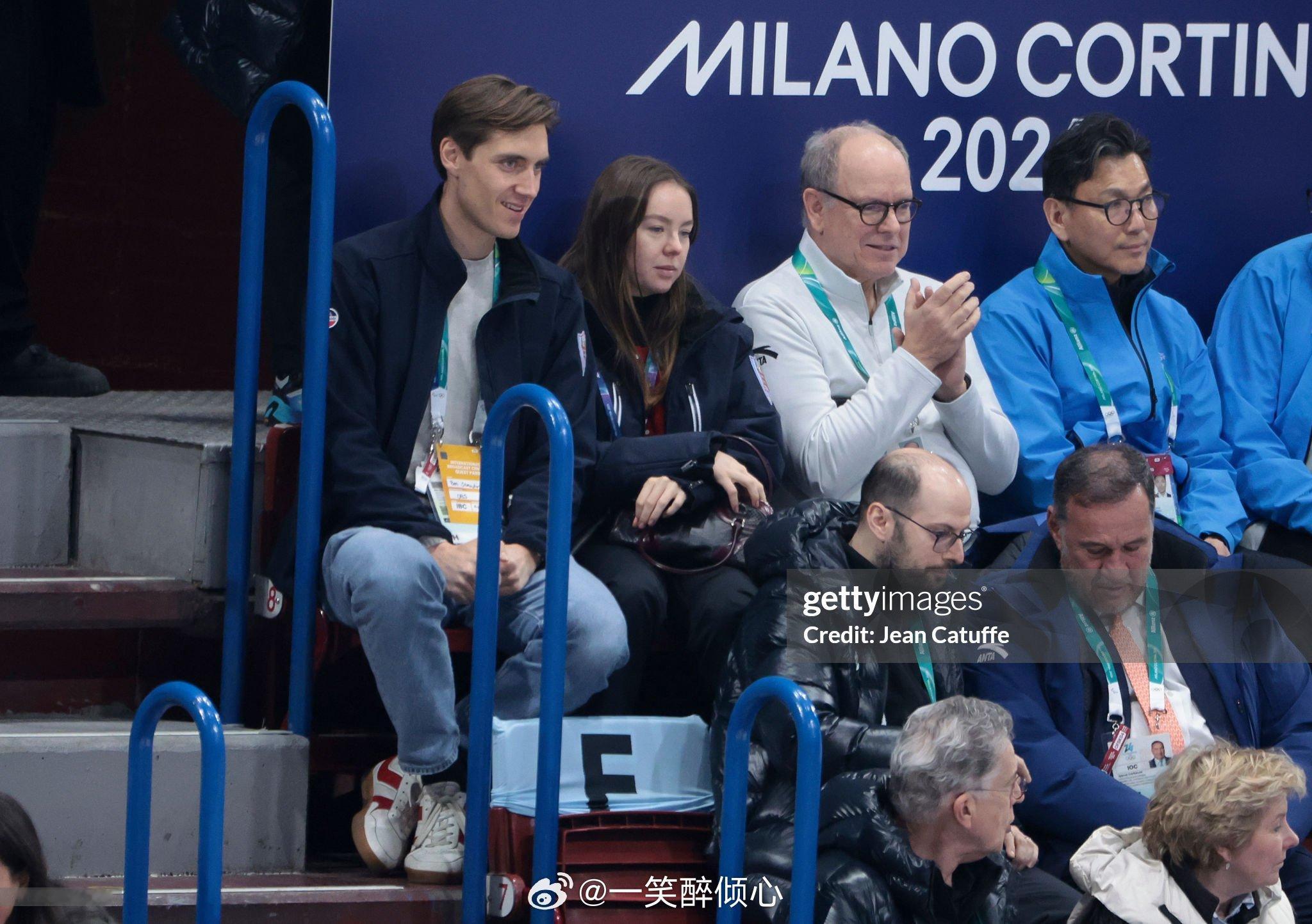 2026年2月9日，摩纳哥的阿尔贝二世亲王被拍到和他的2️⃣6️⃣岁外甥女汉诺威