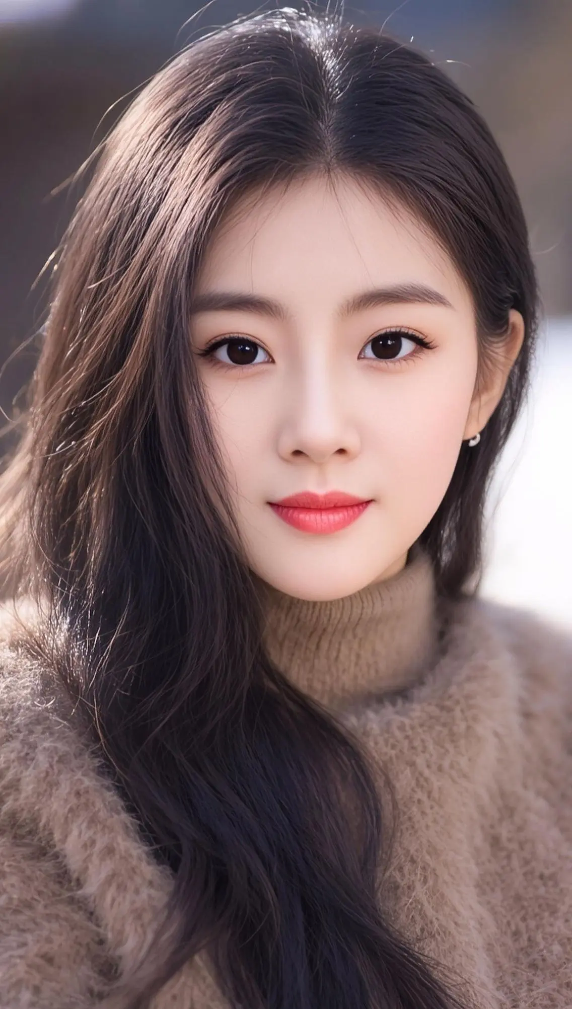 AI日光皮草照 ai创作