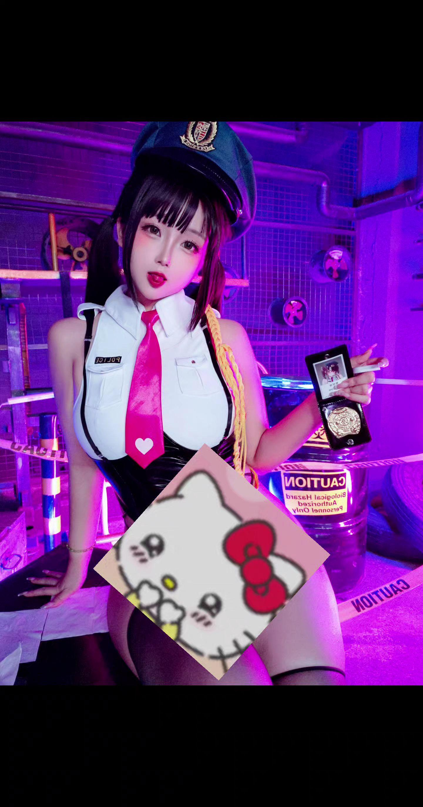 不听话的小孩要被我抓走哦。