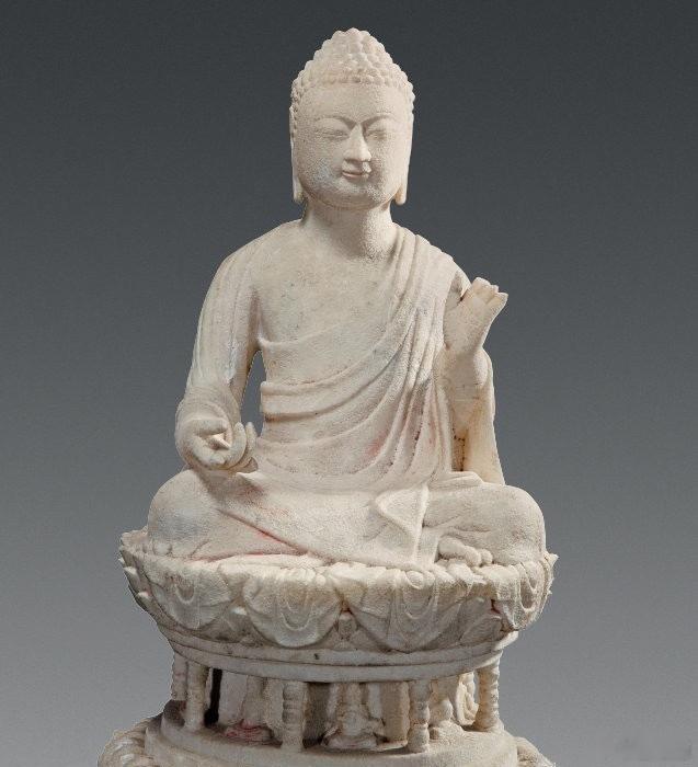 释迦说法像，唐代 