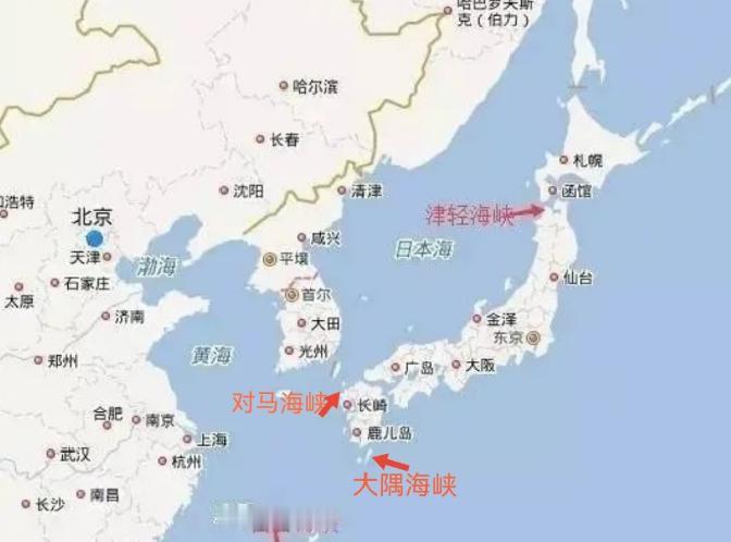 果不其然。
 
日本在1977年突然宣布了，把包括大隅海峡在内的几条海峡的领海宽