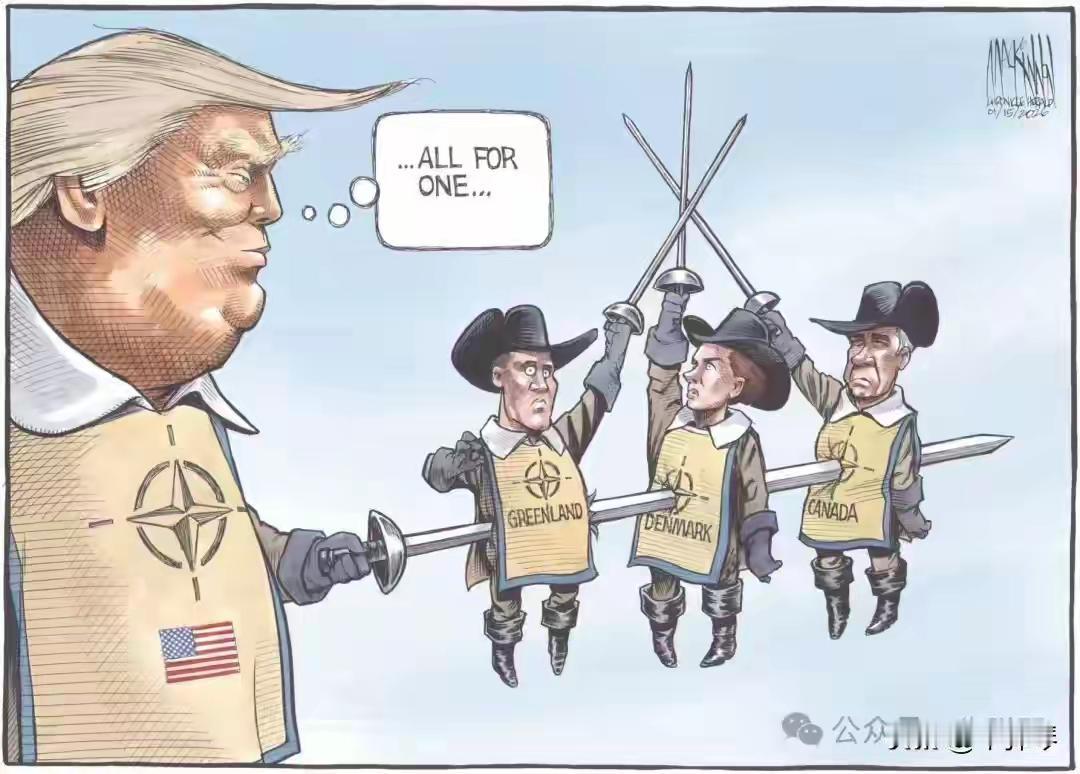 2026年开年这出戏，简直比电视剧还魔幻。美国想吞格陵兰，欧洲那边直接炸锅，西方