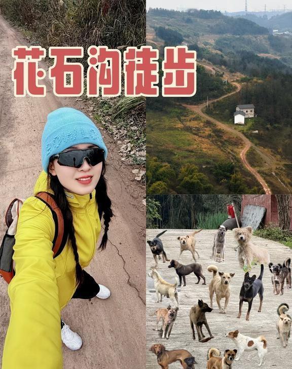 🌿 花石沟徒步｜被低估的城市野径
地铁直达的12km环线，累计爬升500+米，
