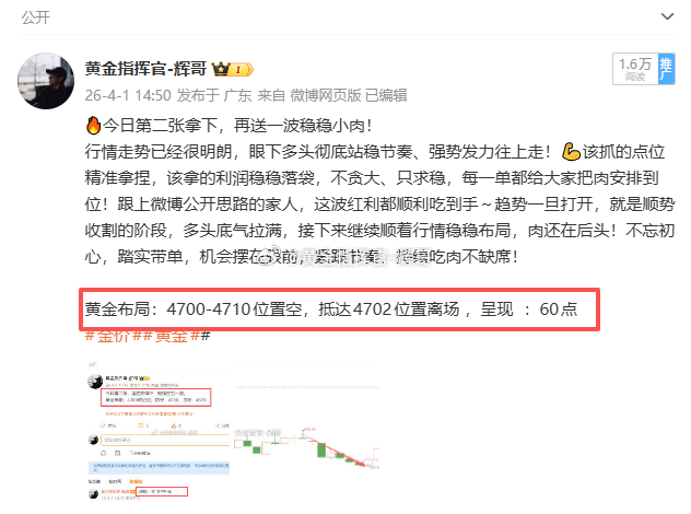 🎯【4.1周三总结】一共4张部署合计：440点！4692  空 → 4684 