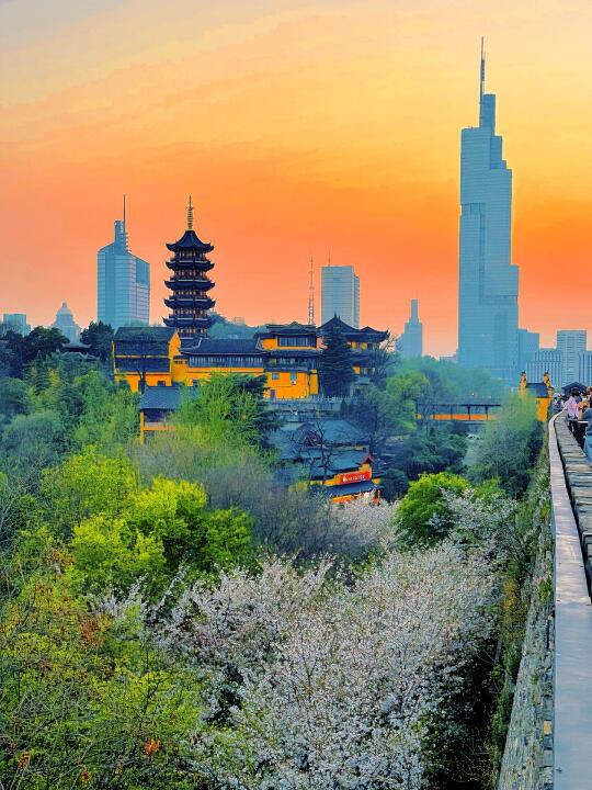 live实况😭对南京永远不会祛魅！美到封神