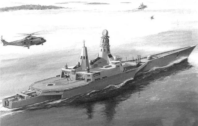 昔日英国黑科技战舰沦为澳洲打工船！中美反应截然不同：一个狂砸钱翻车，一个低调闷声