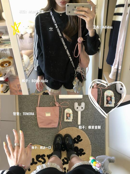 一周卫衣look合集📝好可爱的记录方式！𓇻⋆⁺₊