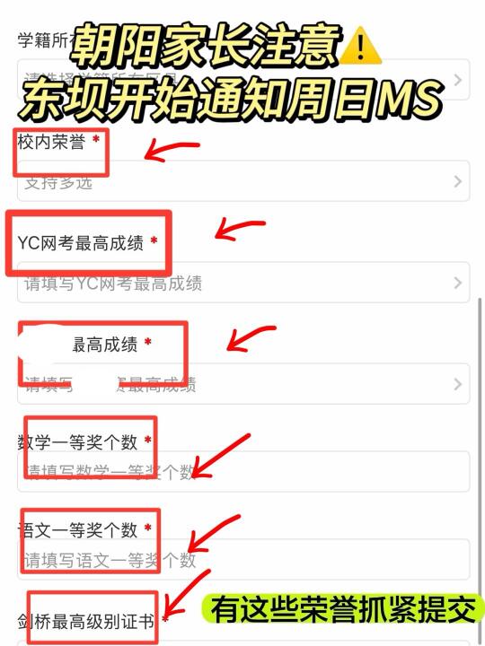 朝阳东坝通知周日MS‼️