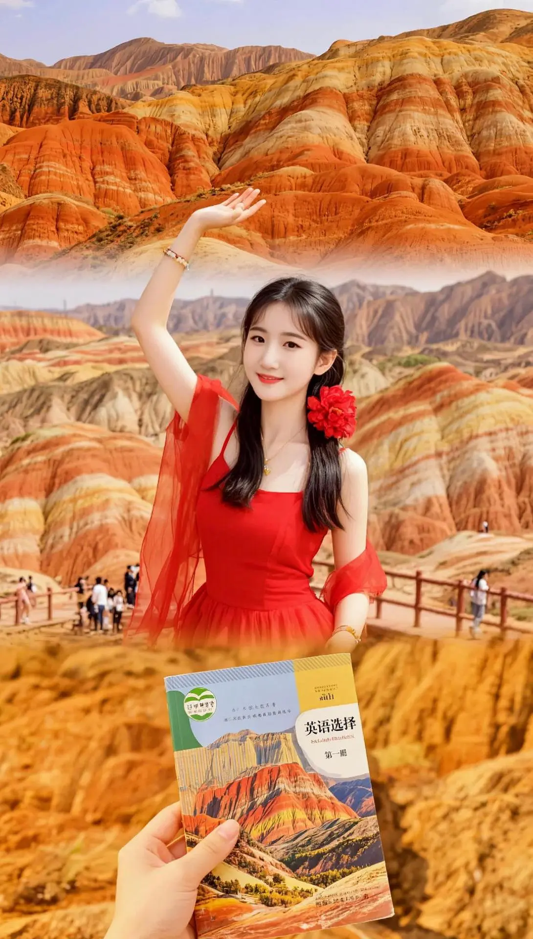AI七彩丹霞旅拍写真 ai创作全新升级