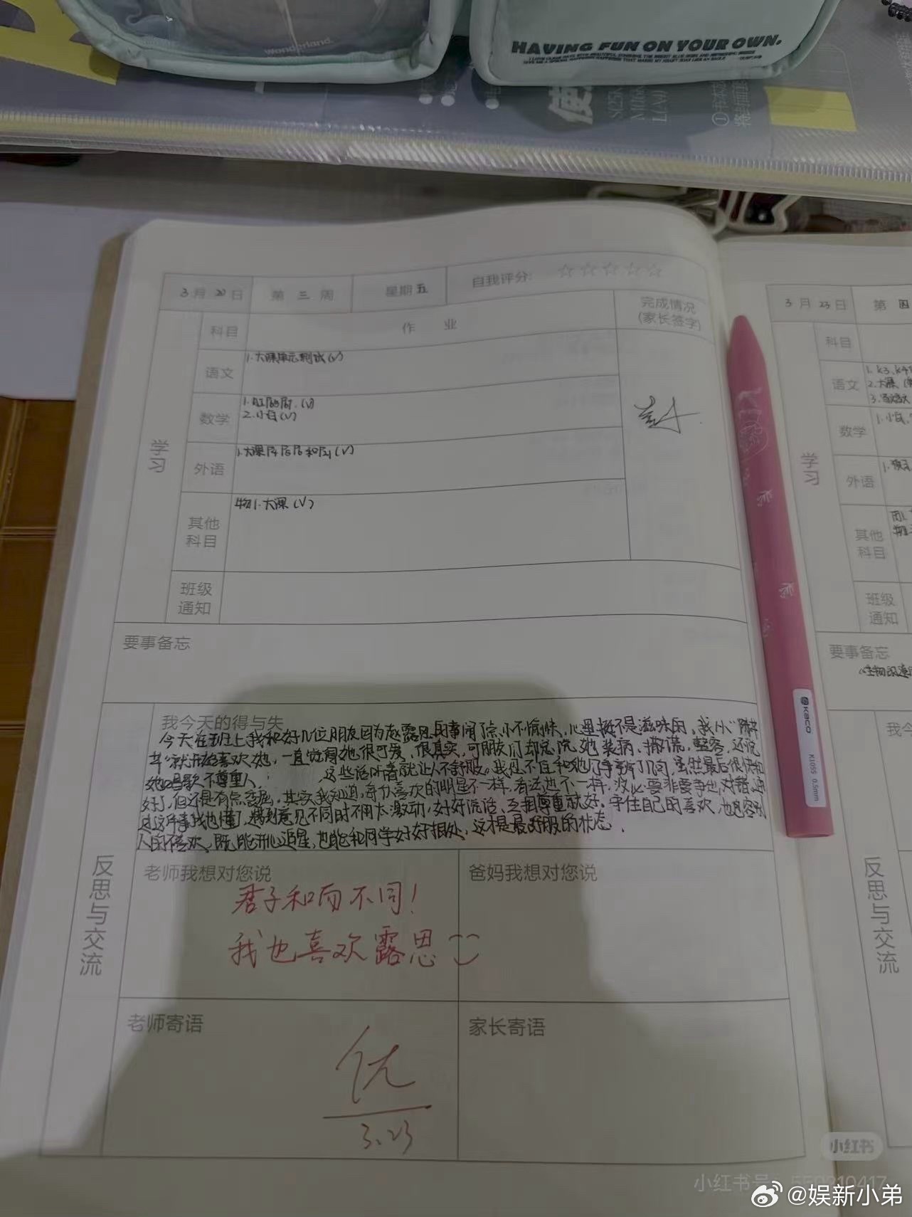 小学生对赵露思的爱