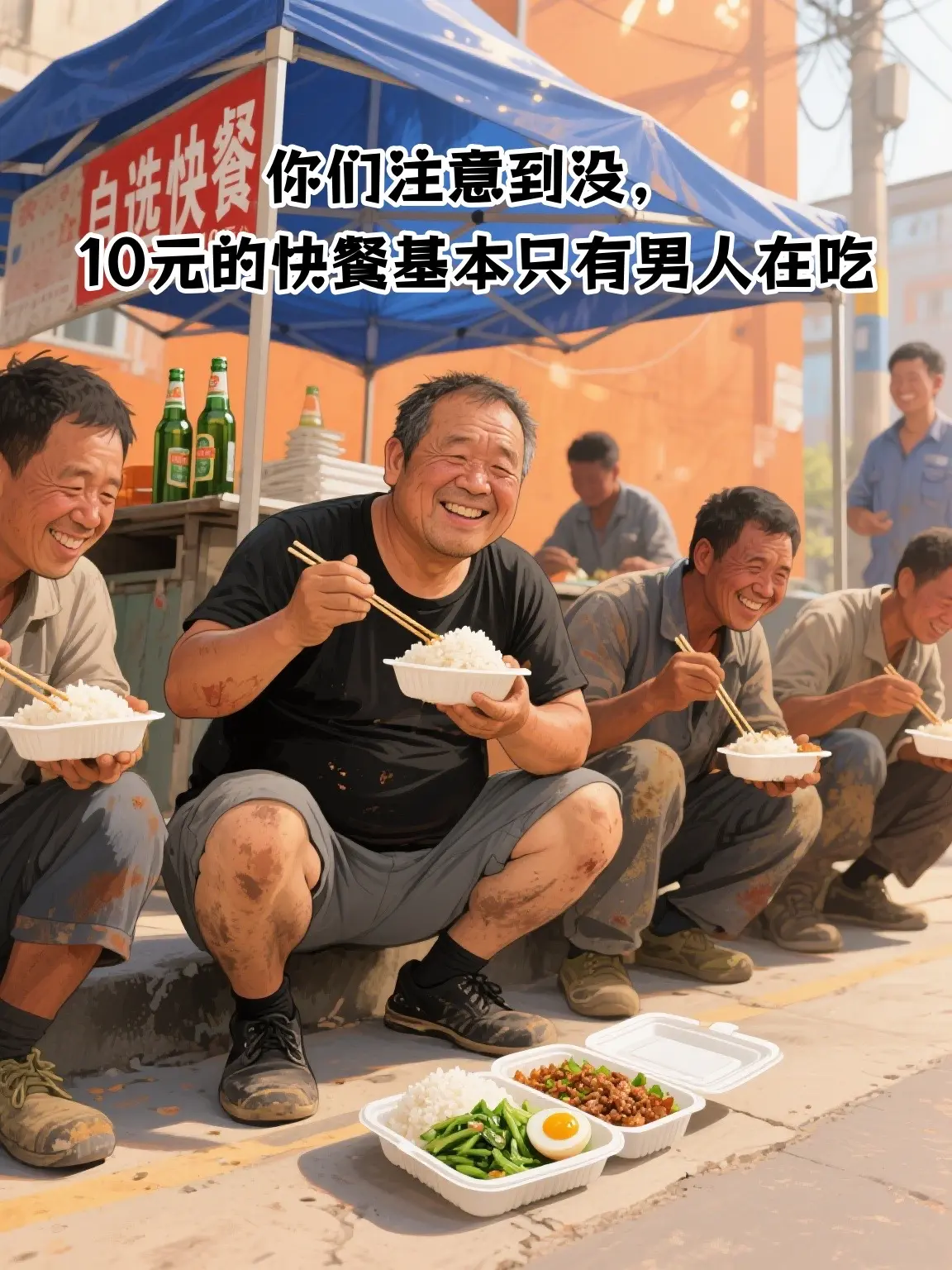 养家这个担子，压的多少人直不起来腰。
