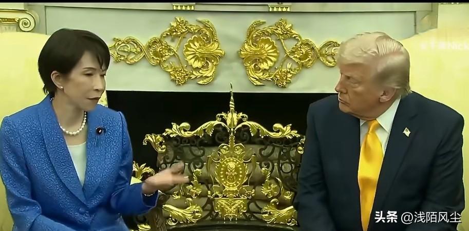 日本首相高市早苗在白宫与特朗普会谈时表示，绝不允许伊朗拥核，强烈谴责其封锁霍尔木