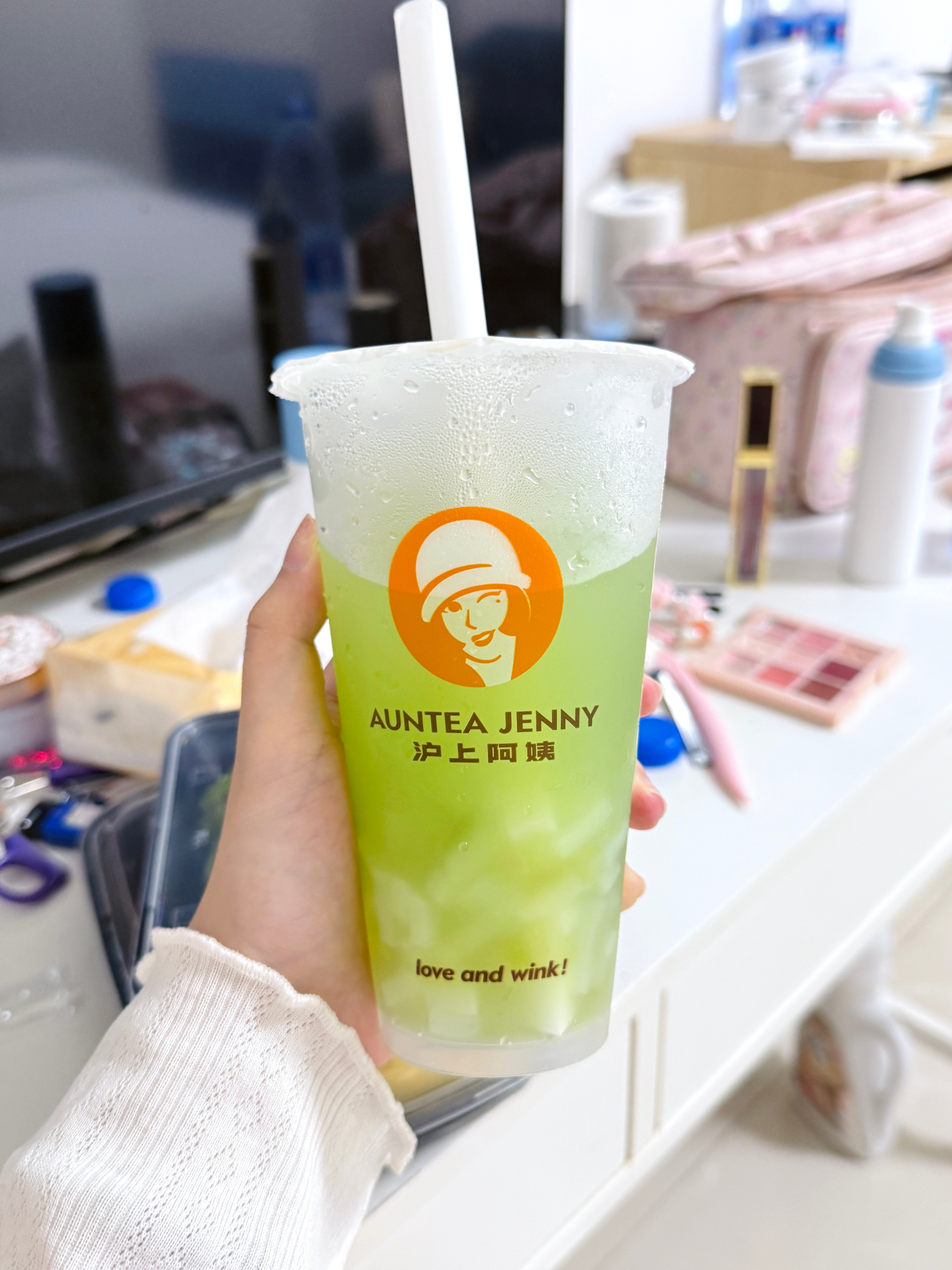 我宣布这个青提加椰果是沪上最好喝的! ​​​