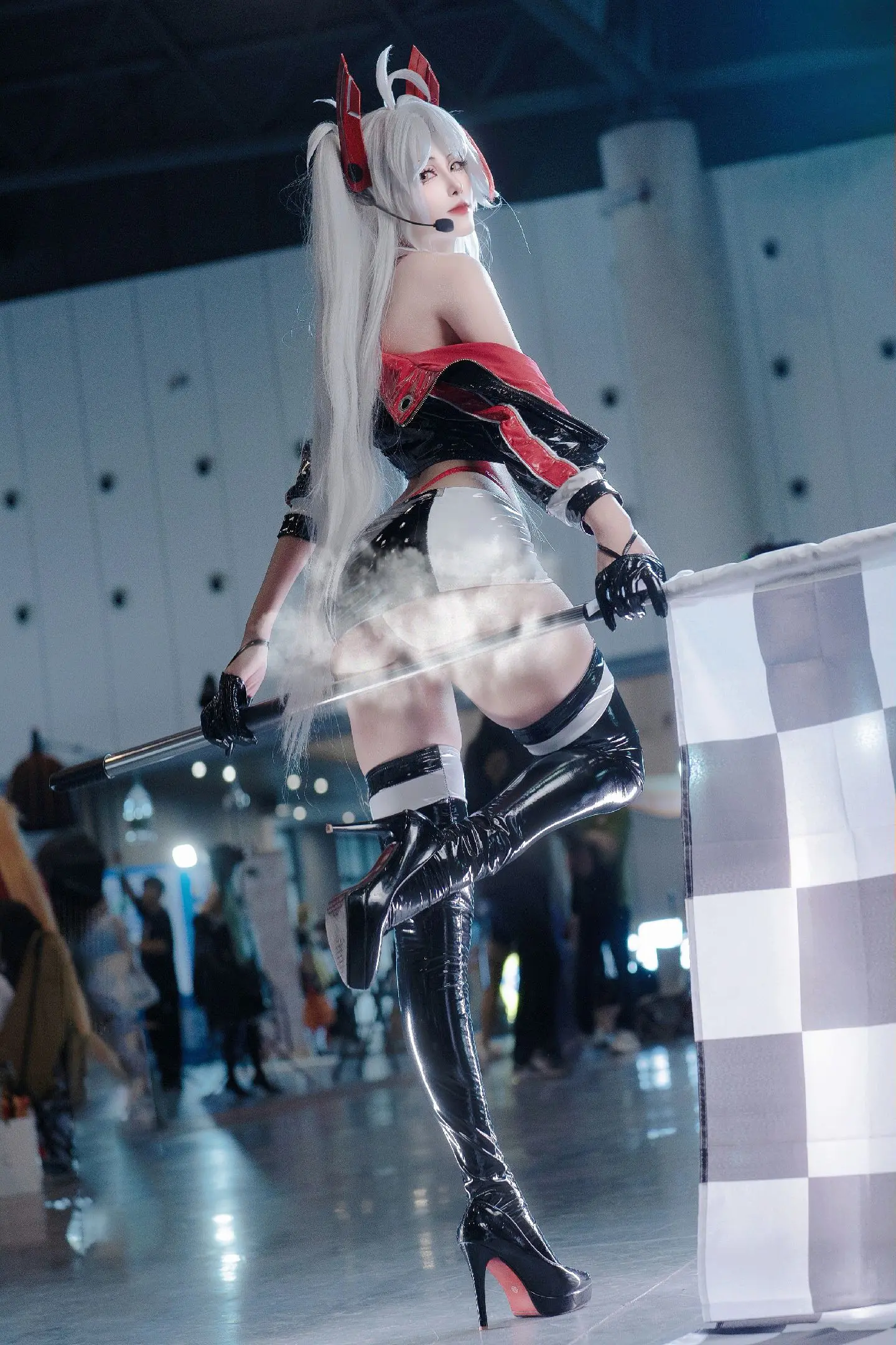 想代替我的旗杆吗？