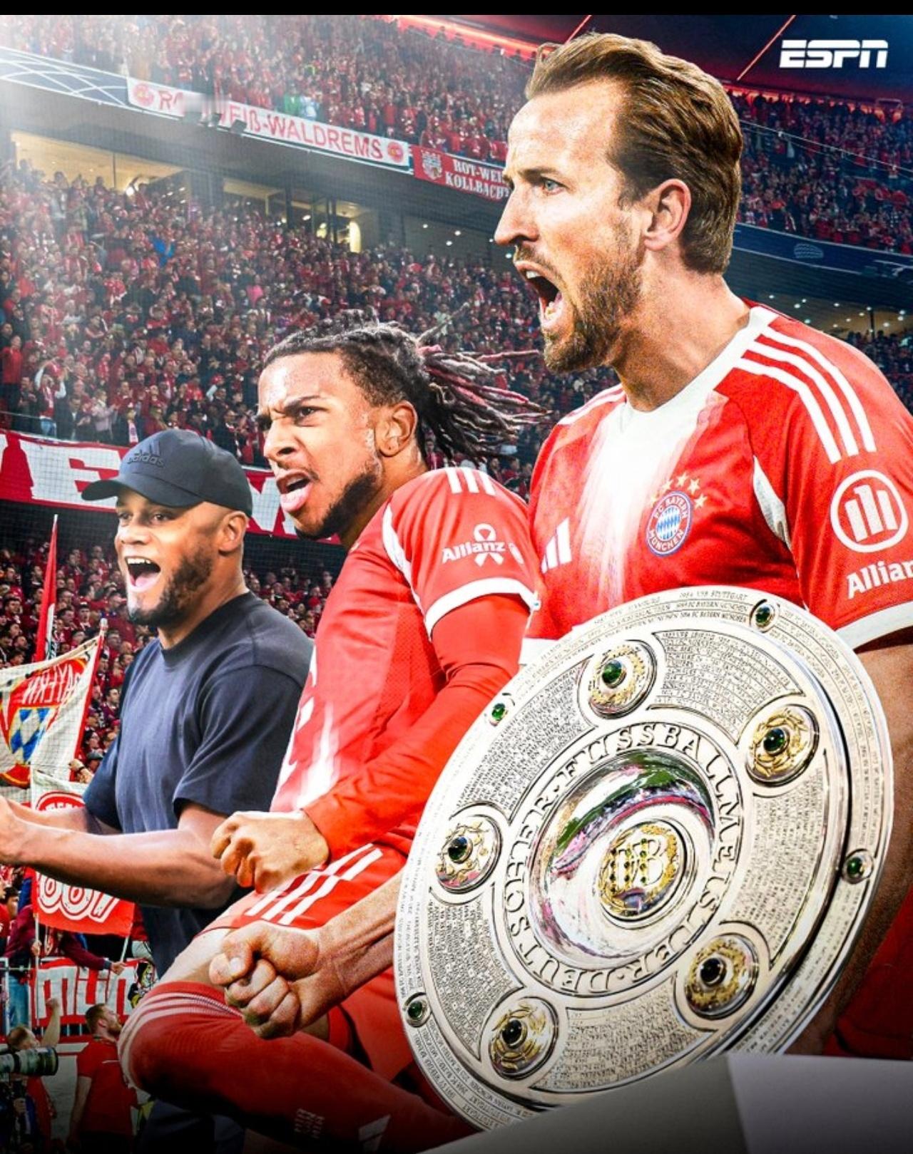 德甲 德甲近14个赛季，拜仁13冠。 